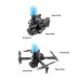 Plastic Drone Toys RC K11, Black