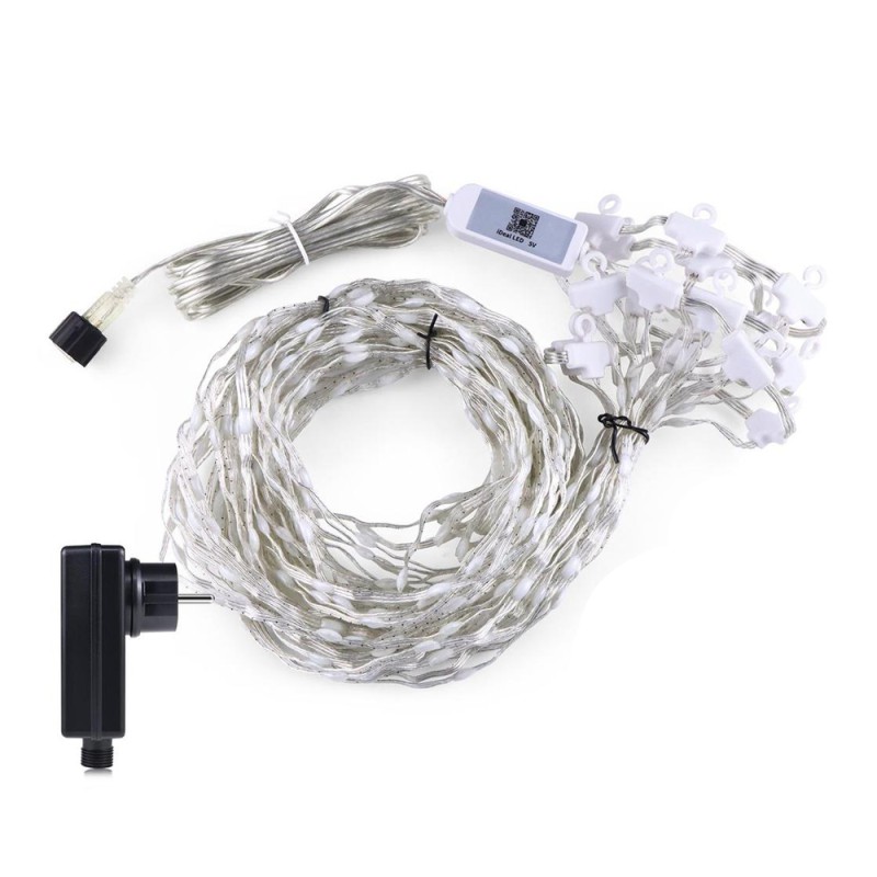 Smart LED Curtain Lights 2*2m 400bulbs 