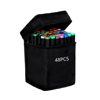 Set of Markers 48 Colors SKETCHMARKER for Drawing and Sketching, Double-Sided