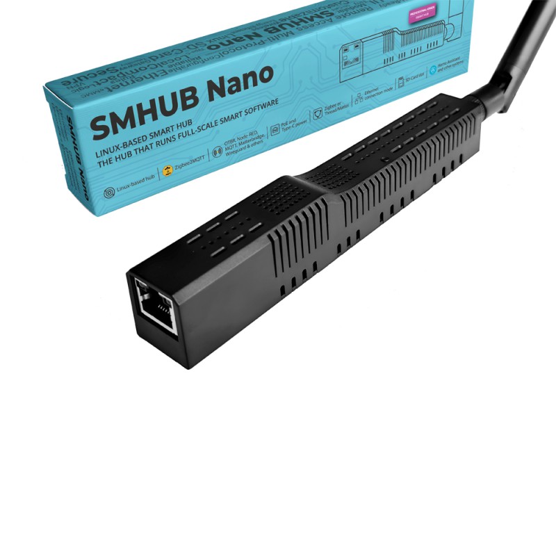 Smlight Linux-Based Smart HUB, Ethernet PoE (SMHUB Nano MG24)