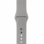 Silicon Apple Watch Strap 42/44/45mm M/L Gray