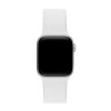 Silicon Apple Watch Strap 42/44/45mm M/L White