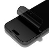 RhinoShield 3D Impact Screen Protector for iPhone 15 Privacy Alignment Frame, Black