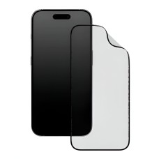 RhinoShield 3D Impact Screen Protector for iPhone 15 Alignment Frame, Clear