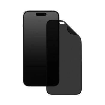 RhinoShield 3D Impact Screen Protector for iPhone 15 Pro Max Privacy Alignment Frame, Clear