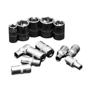 Socket Ratchet Wrench Set 46pcs, Black