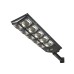 Solar Street Lamp, Solar Panel and Motion Sensor, W7208-6, 10 Lights, 6000 mAh, 3,7 V, 5,5 V/4,5 W. Black