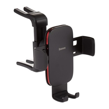 Baseus Car Holder Gravity Metal Age Ⅱ Round Air Vent, Black
