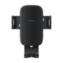 Baseus Car Holder Gravity Metal Age Ⅱ Round Air Vent, Black