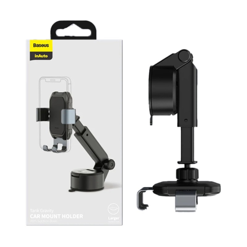 Baseus Car Holder Tank Gravity with Suction Base Tarnish, Black