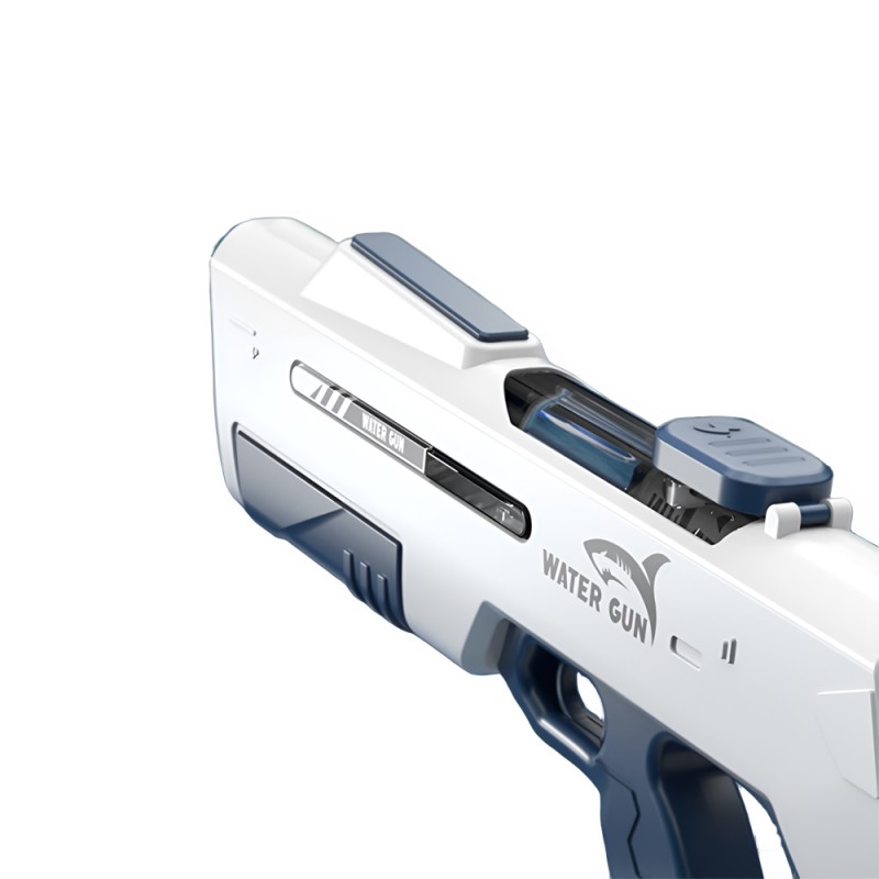 Electric Rechargeable Water Gun with Pressure, Blue