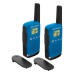 Motorola Walkie-Talkie TalkAbout T42, Twin, 16 Channels, 4km, Blue