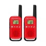 Motorola Walkie-Talkie TalkAbout T42, Twin, 16 Channels, 4km, Red