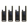 Motorola Walkie-Talkie TalkAbout T82 Extreme, Quad, IPx4, 16 Channels, 10km, Black
