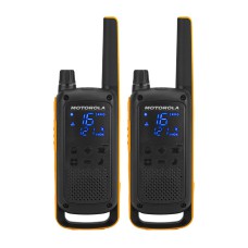 Motorola Walkie-Talkie TalkAbout T82 Extreme Rsm, Twin, IPx2, 16 Channels, 10km, Black