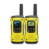 Motorola Walkie-Talkie TalkAbout T92 H2O, Twin, IP67, 16 Channels, 10km, Yellow/Black (2023 edition)