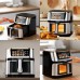 Teska Air Fryer TK-21S-3, Transparent Window, 10L, 1400W, Steel