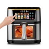 Teska Air Fryer TK-21S-3, Transparent Window, 10L, 1400W, Steel