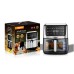 Teska Air Fryer TK-8002-E, Stainless Steel, 10L, 2000W