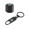 Tyre Valve Caps with a Keychain S