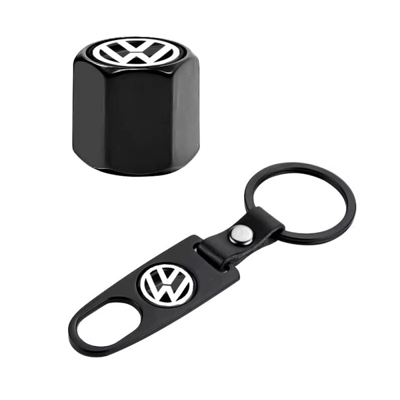 Tyre Valve Caps with a Keychain V