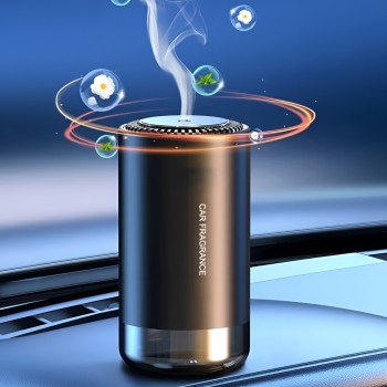 Ultrasonic Car Aroma Diffuser, Battery 500mAh/1,85WH, Bottle 50ml, Black