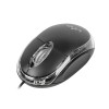 UGO Mouse Simple Wired, 1200 DPI, Optical, Black