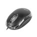 UGO Mouse Simple Wired, 1200 DPI, Optical, Black