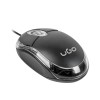 UGO Mouse Simple Wired, 1200 DPI, Optical, Black