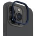 Uniq Case for iPhone 15 Pro Hybrid Magclik Charging Lino Hue, Black