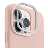 Uniq Case for iPhone 15 Pro Hybrid Magclik Charging Lino Hue, Pink