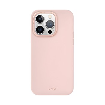 Uniq Case for iPhone 15 Pro Hybrid Magclik Charging Lino Hue, Pink
