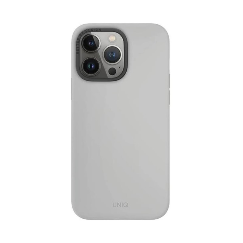 Uniq Case for iPhone 15 Pro Max Hybrid Magclik Charging Lino Hue, Grey