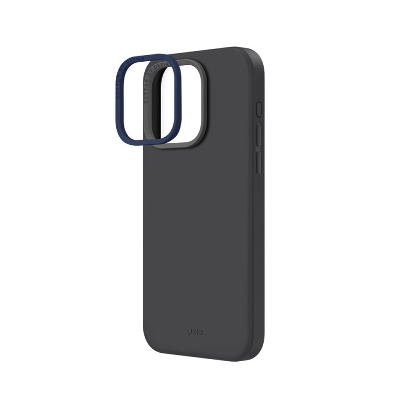 Uniq Case for iPhone 15 Pro Max Hybrid Magclik Charging Lino Hue, Black