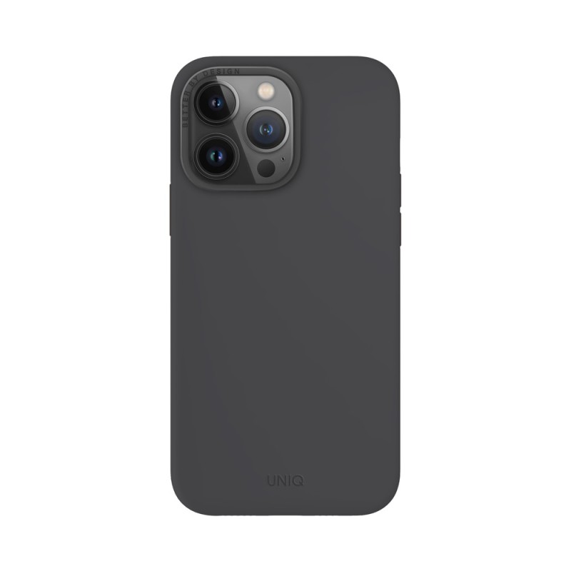 Uniq Case for iPhone 15 Pro Max Hybrid Magclik Charging Lino Hue, Black