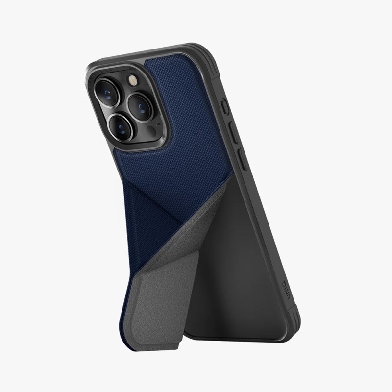 Uniq Case Hybrid Magclick Charging Transforma for iPhone 15 Pro, Blue
