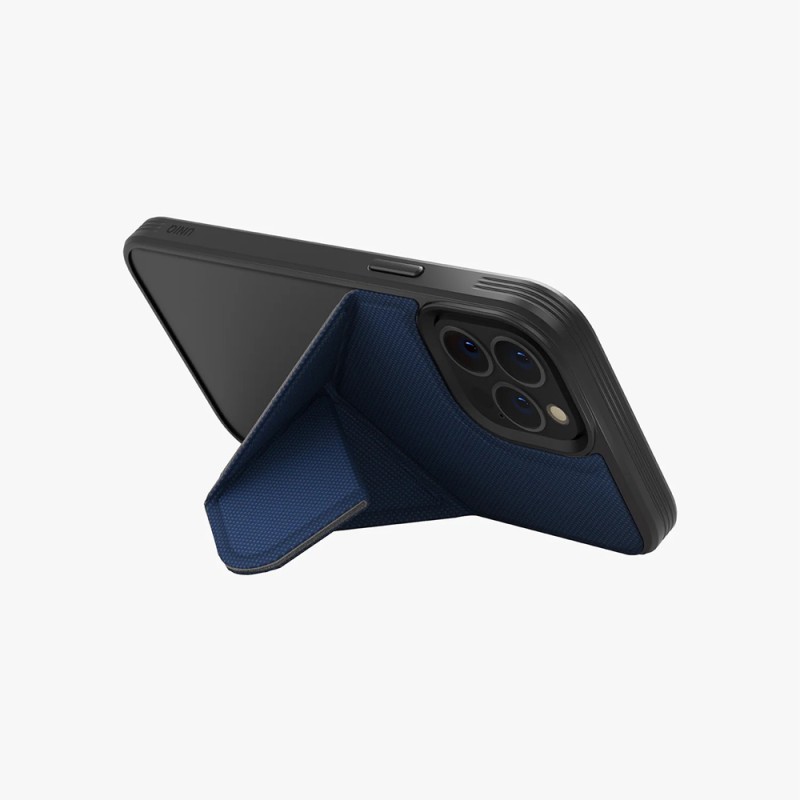 Uniq Case Hybrid Magclick Charging Transforma for iPhone 15 Pro Max, Blue