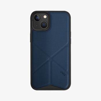 Uniq Case Hybrid Magclick Charging Transforma for iPhone 15 Pro Max, Blue