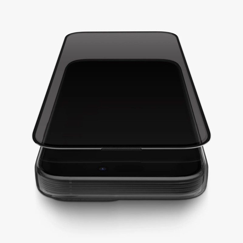 Uniq Glass Screen Protector Optix Privacy iPhone 15 Plus, Black