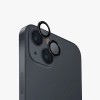 Uniq Optix Aluminium Camera Lens Protector for iPhone 15/15 Plus/14, Black
