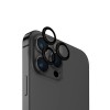Uniq Optix Aluminium Camera Lens Protector for iPhone 15 Pro, Black