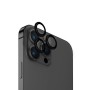 Uniq Optix Aluminium Camera Lens Protector for iPhone 15 Pro, Black