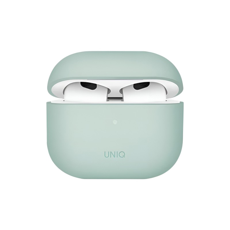 Uniq Case Silicon Lino Hybrid Mint for AirPods 3rd Gen, Green