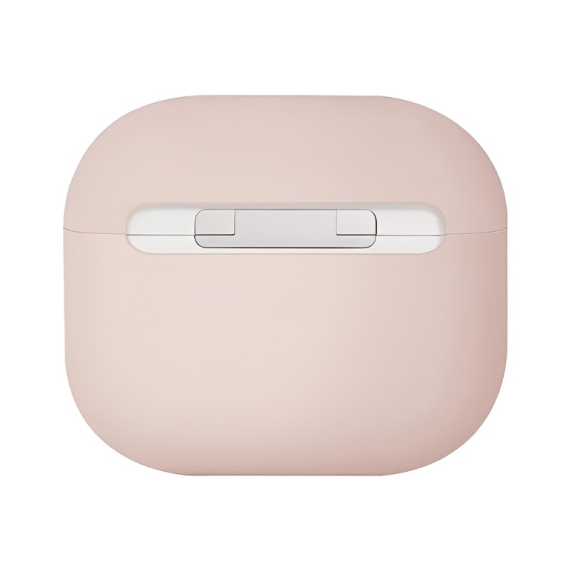 Uniq Case Silicon Lino Hybrid Blush for AirPods 3rd Gen, Pink