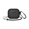 Uniq Case Silicon Charcoal  for AirPods 3rd Gen, Darck Grey