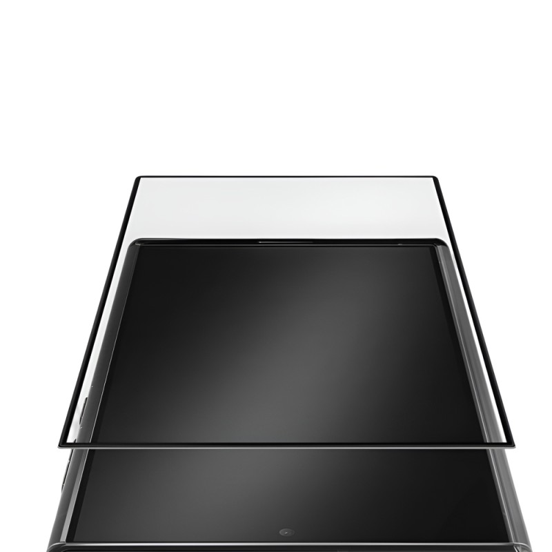 Uniq Glass Screen Protector Optix Vivid Clear for Samsung S24FE, Black