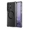 Uniq Case for Samsung S25 Ultra Combat Carbon Magclick, Black