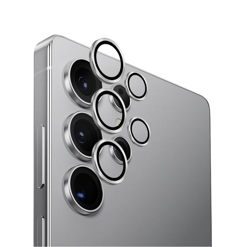 Uniq Optix Camera Lens Protector Aluguard for Samsung S25 Ultra, Silver