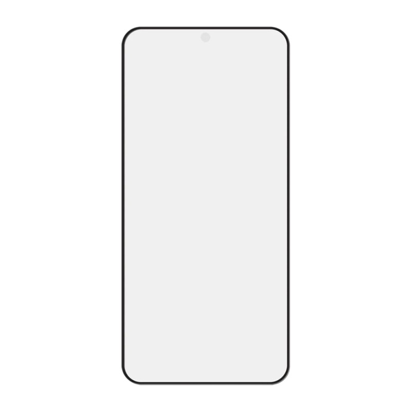 Uniq Glass Screen Protector Optix Vivid Clear for Samsung S25, Black