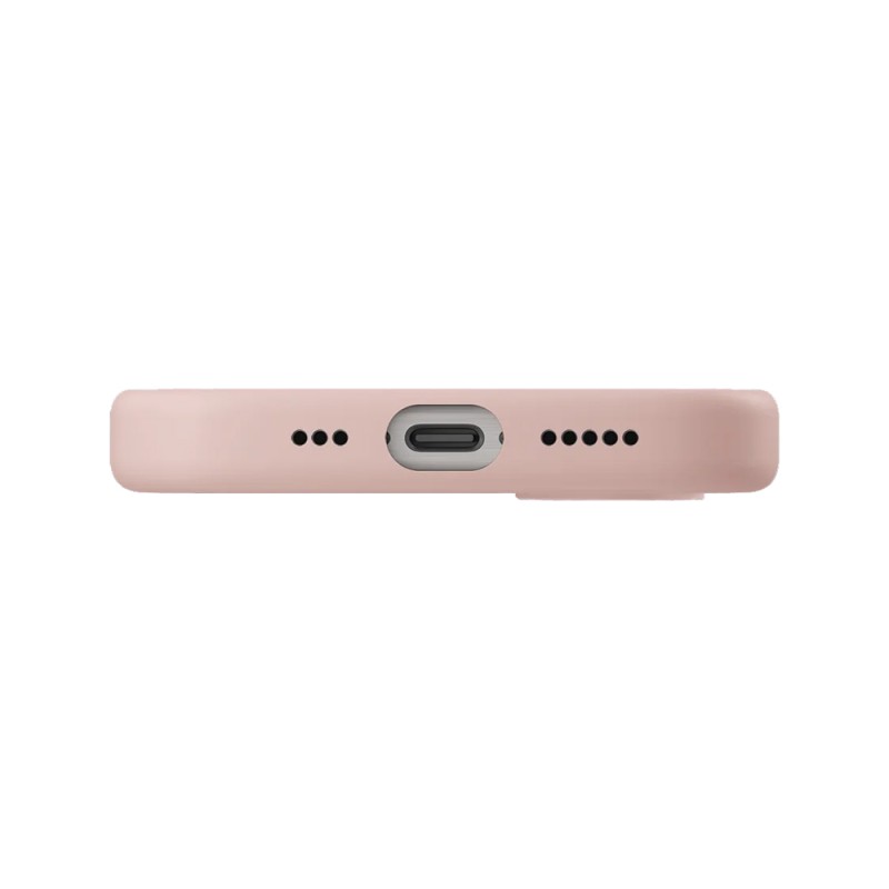 Uniq Case for iPhone 16E (2025) Hybrid Magclik Charging Lino, Pink